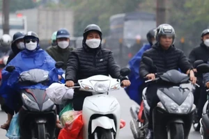 Đợt không khí lạnh cường độ mạnh gây mưa và rét.