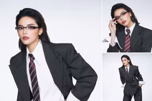 Hoa hậu Kỳ Duyên ‘lột xác’ thành tổng tài quyền lực