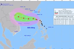 Bão số 3 mạnh lên, có thể thành siêu bão