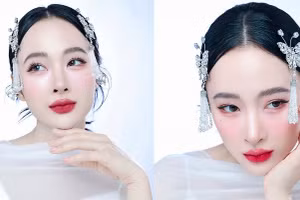 Angela Phương Trinh 'lột xác' khỏi hình ảnh cơ bắp, hóa nàng thơ ngọt ngào