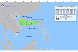 Áp thấp nhiệt đới hình thành trên Biển Đông: Bộ NN&MT cảnh báo vùng nguy hiểm