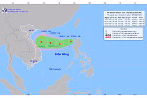 Áp thấp nhiệt đới hình thành trên Biển Đông: Bộ NN&MT cảnh báo vùng nguy hiểm