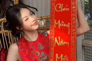 Bộ ảnh Tết đẹp không rời mắt của Hoa hậu Thanh Thủy