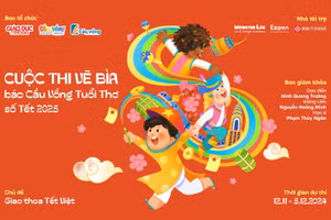 Báo Cầu vồng tuổi thơ phát động thi Vẽ minh họa bìa báo số đặc biệt Tết Ất Tỵ 