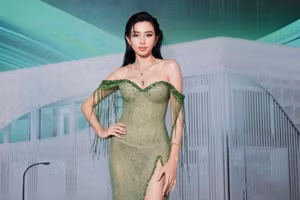 Khung hình triệu view của Hoa hậu Thùy Tiên tại Miss Grand International 2024 