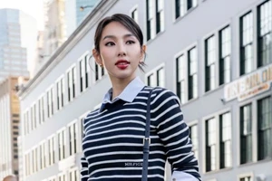 Hoa hậu Thùy Tiên giản dị bất ngờ tại New York Fashion Week