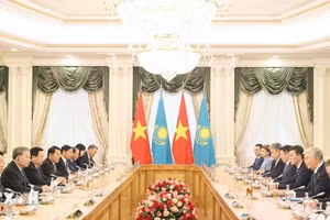 Tổng Bí thư Tô Lâm hội đàm với Tổng thống Kazakhstan