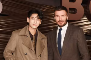 Khoảnh khắc gây sốt của Isaac và David Beckham
