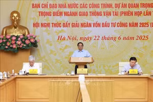 Thủ tướng Phạm Minh Chính chủ trì Phiên họp. Ảnh: Dương Giang/TTXVN.