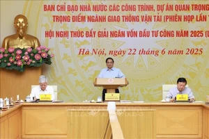Thủ tướng Phạm Minh Chính chủ trì Phiên họp. Ảnh: Dương Giang/TTXVN.