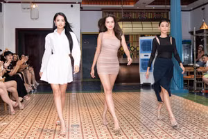 Hoa hậu Lê Hoàng Phương hướng dẫn catwalk điêu luyện cho thí sinh Miss Grand Vietnam