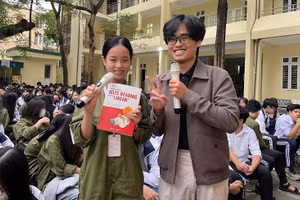 Phương pháp học tư duy Linearthinking 'đốn tim' học sinh THPT Lê Quý Đôn - Hà Đông