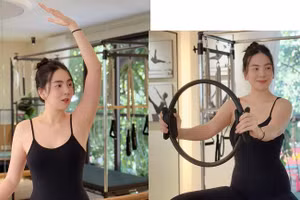 MC Mai Ngọc tự tin khoe dáng cực phẩm chỉ sau hơn 3 tháng làm 'mẹ bỉm'