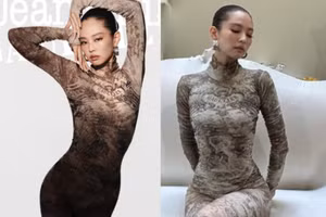 Jennie (BLACKPINK) phô diễn thân hình 'S-Line' hoàn hảo