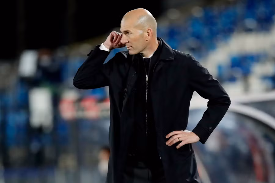Thầy trò HLV Zidane đã mất đi quyền tự quyết trong cuộc đua vô địch La Liga. (Ảnh: Getty).&nbsp;