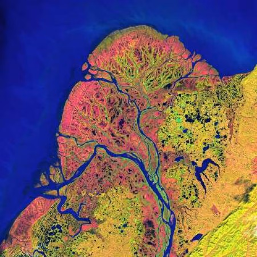 Bức ảnh ấn tượng của Đồng bằng Yukon qua vệ tinh quan sát Landsat của NASA đã cho thấy vẻ đẹp siêu thực của hành tinh chúng ta.