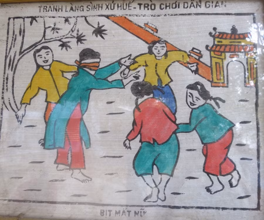  Độc đáo tranh dân gian làng Sình xứ Huế ảnh 6