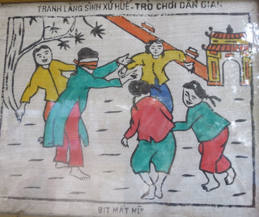  Độc đáo tranh dân gian làng Sình xứ Huế ảnh 6