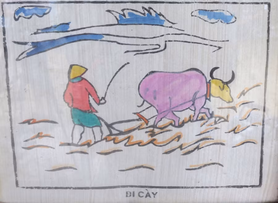  Độc đáo tranh dân gian làng Sình xứ Huế ảnh 5