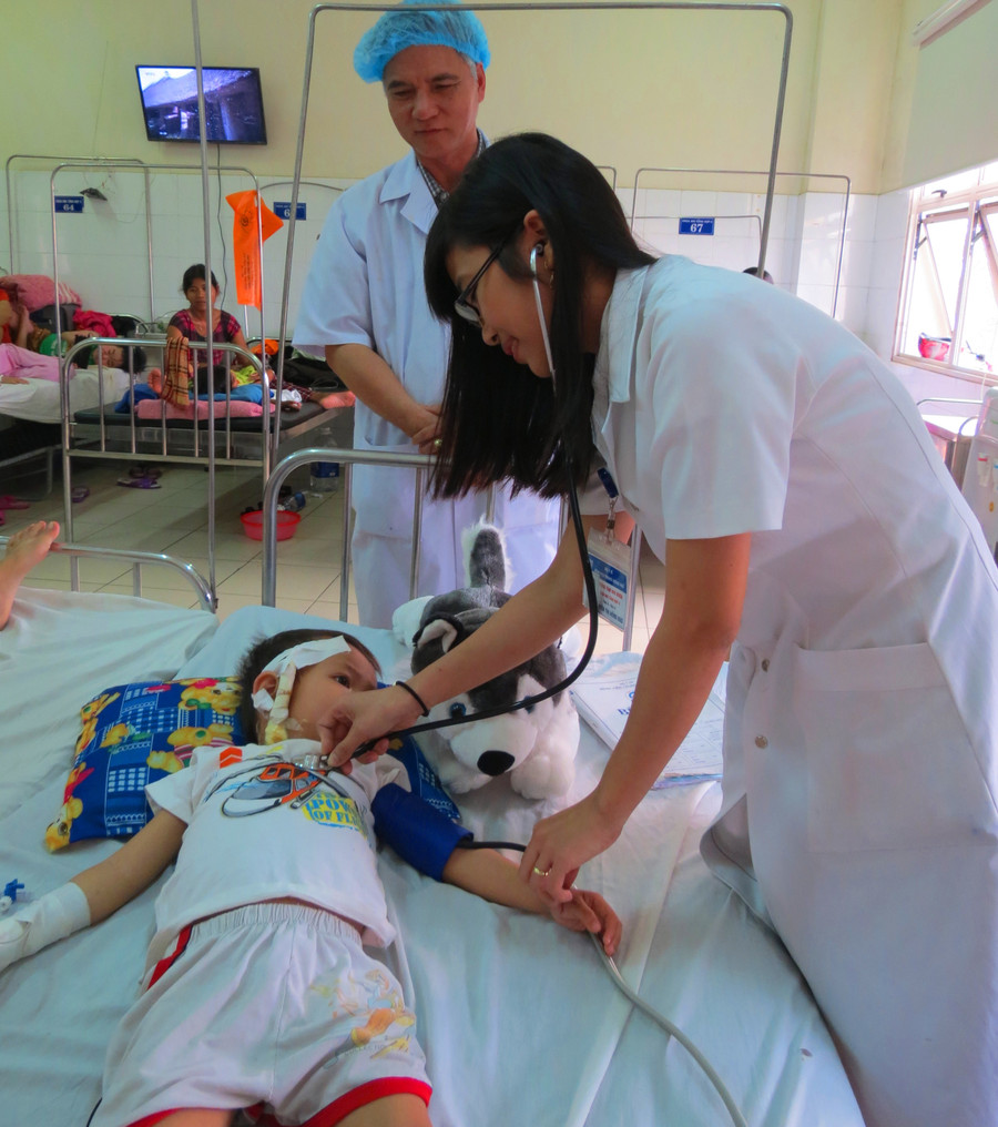 Sức khỏe của cháu K hiện đã khá hơn