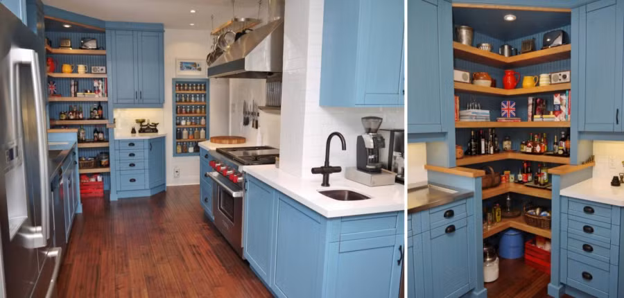 Khi vực bếp tăm tối thiếu ánh sáng