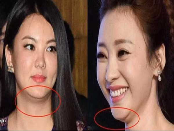 Phụ nữ cằm tròn hai cằm giàu có phúc hậu