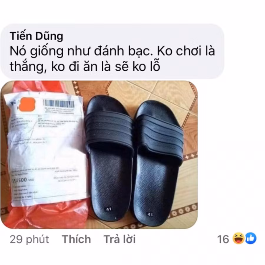Như chàng trai này thì ... không đi ăn sẽ không lỗ!