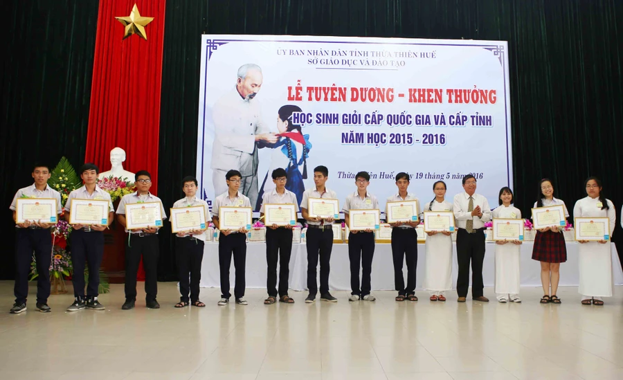 Thừa Thiên Huế: Gần 4.000 học sinh đạt giải cấp tỉnh, quốc gia