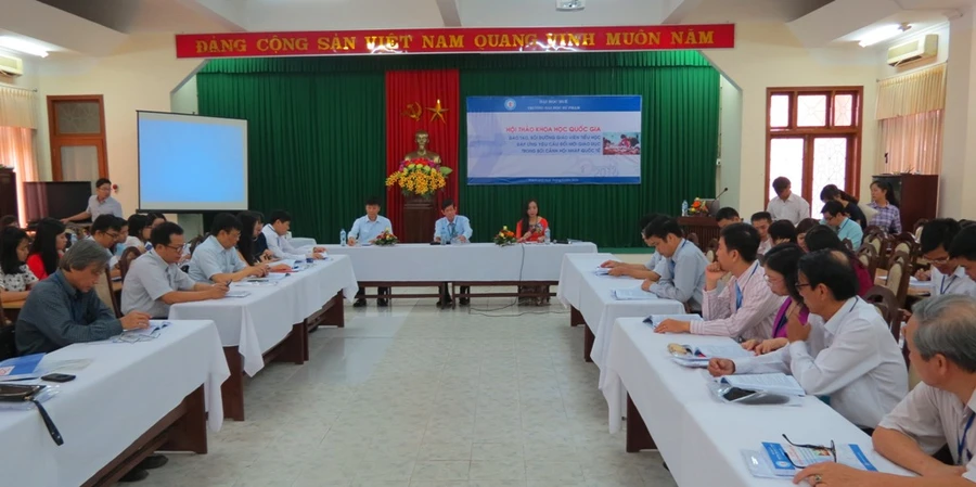 Hội thảo đã quy tụ các nhà khoa học, nhà quản lý giáo dục và giáo viên tiểu học khắp mọi miền đất nước