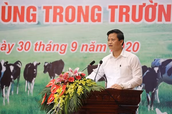 Ông Vương Quốc Tuấn – Ủy viên BTV Tỉnh ủy – Phó Chủ tịch UBND tỉnh Bắc Ninh chia sẻ về công tác triển khai chương trình Sữa học đường tại tỉnh Bắc Ninh từ năm 2013 đến nay