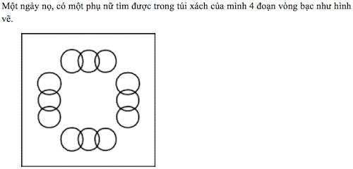 Bài toán "nối vòng bạc của phụ nữ"