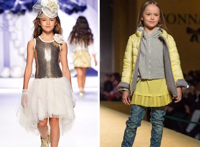 Nhờ mẹ Glyceria kiên trì tiếp cận các công ty người mẫu, cuối cùng Christina đã có cơ hội sải bước trên nhiều sàn catwalk trong nước và thế giới.