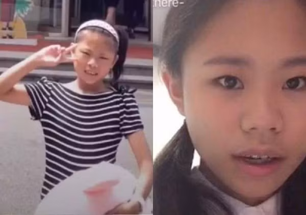 Khuôn mặt trước đây của Na Na, mặc dù không quá xinh xắn hay đẹp như diễn viên nhưng cô nàng cũng không hề bị chê bai là xấu.