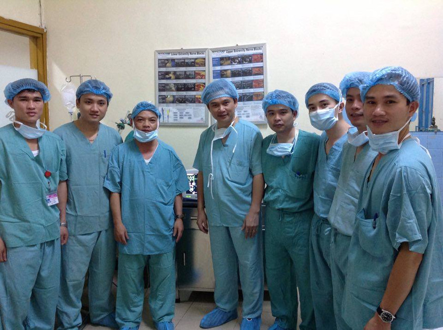 Vui mừng vì phương pháp điều trị giảm đau mới được áp dụng thành công