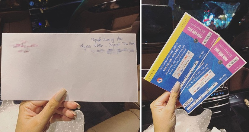 Cô gái xinh đẹp được Quang Hải gửi tặng vé trận Việt Nam - Thái Lan là ai? ảnh 2 Cô gái xinh đẹp được Quang Hải gửi tặng vé trận Việt Nam Thái Lan3