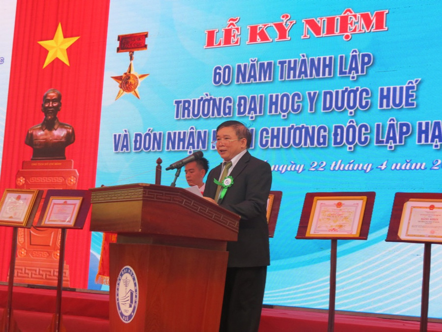 Thứ trưởng Bùi Văn Ga phát biểu tại lễ kỷ niệm