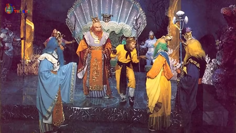 Hậu trường ít ai ngờ cảnh quay dưới Thủy cung trong Tây Du Ký 1986 ảnh 2