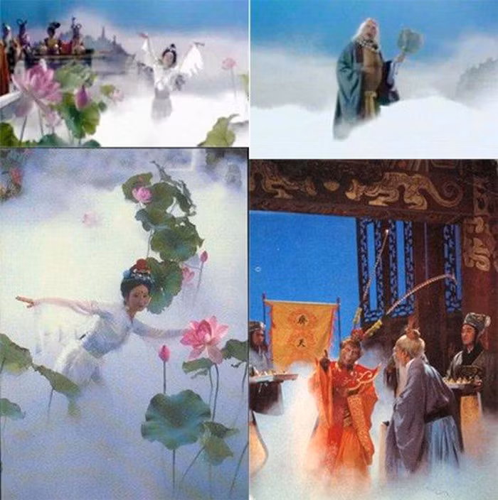 Hậu trường ít ai ngờ cảnh quay dưới Thủy cung trong Tây Du Ký 1986 ảnh 5