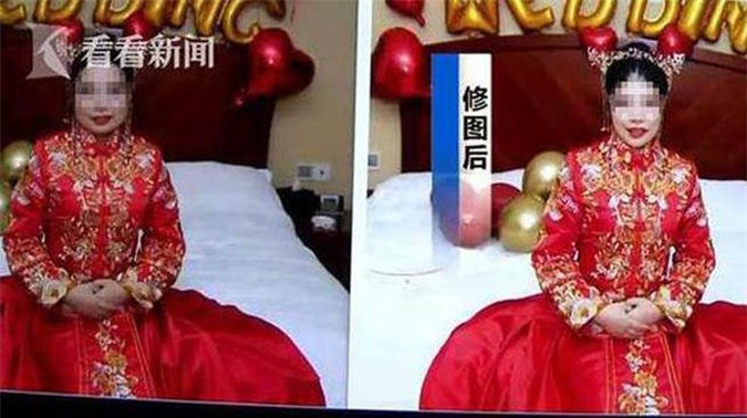 Nhìn ảnh cưới mà chú rể "khóc thét" vì không thể nhận ra vợ mình chỉ vì điều "quá đáng" này