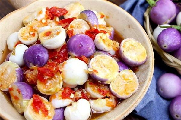 Cách làm món món cà pháo muối xổi giòn ngon, màu sắc vô cùng hấp dẫn ảnh 2 Cách làm món món cà pháo muối xổi giòn ngon, màu sắc vô cùng hấp dẫn ảnh 2
