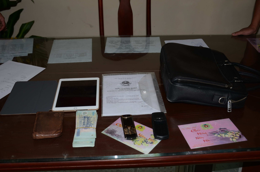 Tài sản anh Quân đánh rơi trị giá gần 600 triệu đồng