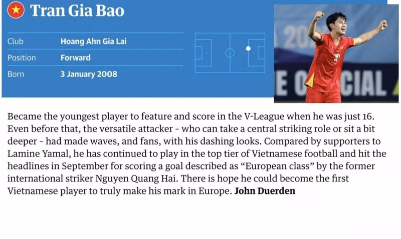 Tờ báo uy tín của nước Anh - The Guardian vừa công bố danh sách Next Generation 2025: 60 of the best young talents in world football - Top 60 tài năng trẻ thế giới triển vọng nhất năm trong 2025. screenshot-2025-10-15-at-000822-68ee8426d4883.jpg