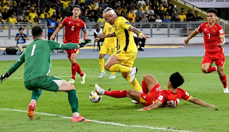 Sau án phạt của AFC, tuyển Malaysia từ chỗ có 15 điểm, dẫn đầu bảng F vòng loại thứ 3 Asian Cup 2027, hiện chỉ còn 9 điểm và đã chính thức bị loại. 00000000000000000000-7107.png