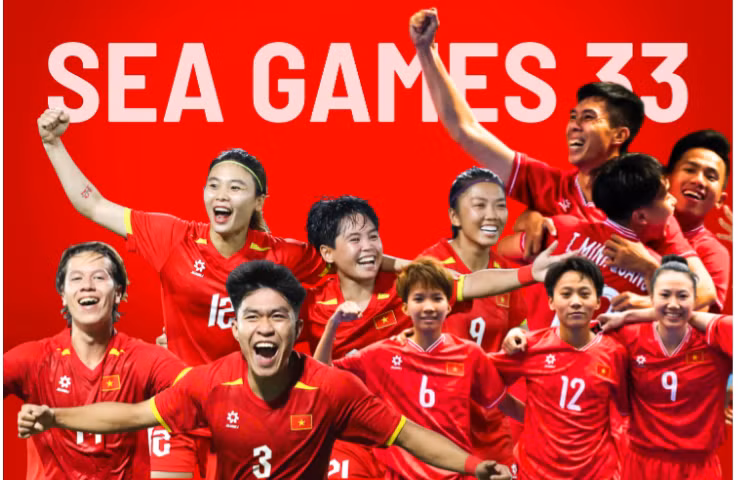 Người hâm mộ bóng đá Việt Nam kỳ vọng cả đội U22 và đội tuyển nữ sẽ chinh phục thành công tấm huy chương vàng SEA Games danh giá. 0998888777.png