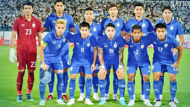 Thành tích của đội tuyển Thái Lan tại Asian Cup. Thái Lan có tới 8 lần dự vòng chung kết Asian Cup: 1956, 1968, 1992, 1996, 2000, 2004, 2007, 2019, 2023. 16032023-tuyenthailan-datgianhatlichsu-1.jpg