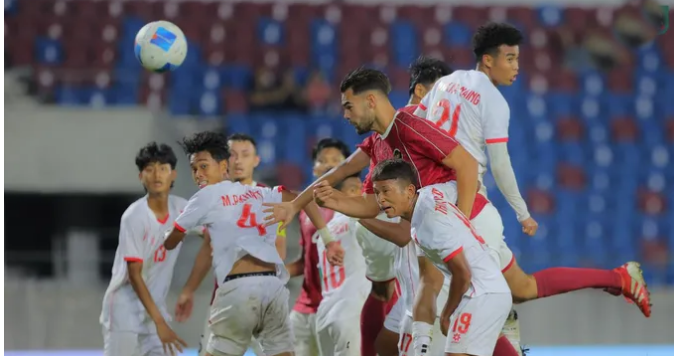 Tối 12/12, trên sân 700th Anniversary, U22 Indonesia chạm trán U22 Myanmar trong trận đấu cuối bảng C môn bóng đá nam SEA Games 33. 99999999999.png