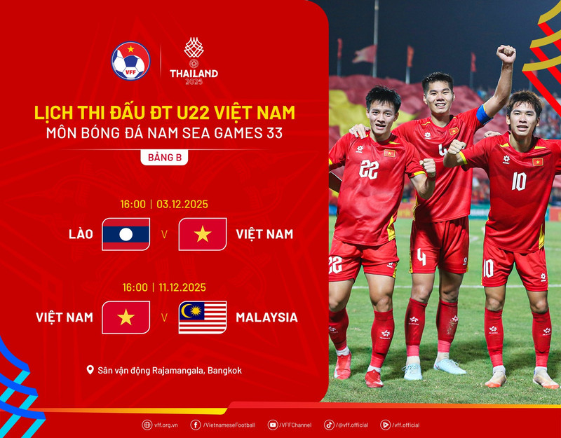 Lịch thi đấu vòng bảng SEA Games của U22 Việt Nam. web-lichbongdanam-seagames33-updated.png