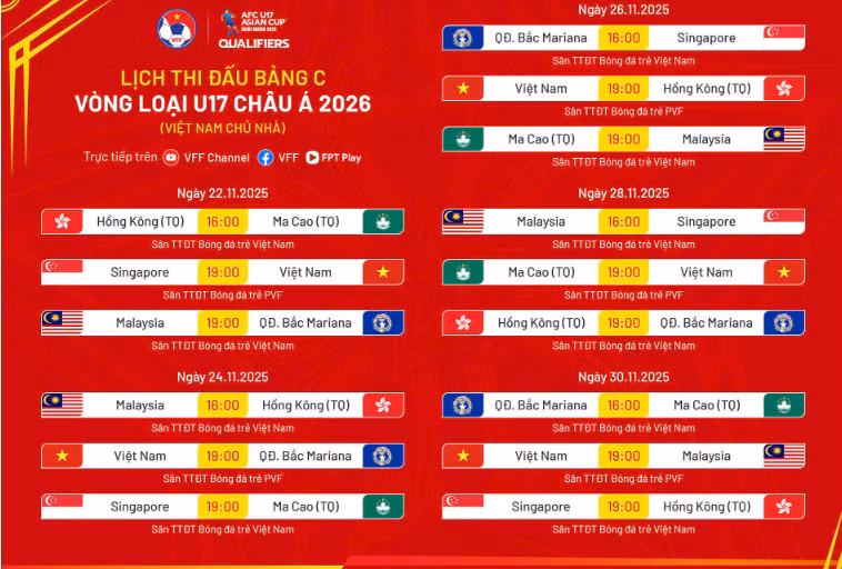 Lịch thi đấu vòng loại U17 châu Á 2026 của U17 Việt Nam. 09988777.png