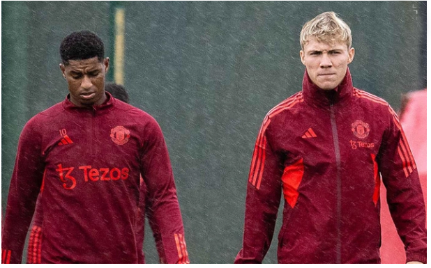 Chuyên gia chuyển nhượng nổi tiếng Fabrizio Romano tiết lộ, ban lãnh đạo MU tự tin thu về khoản tiền lớn từ việc bán đứt Rasmus Hojlund và Marcus Rashford vào tháng 6. 0000000000000.png