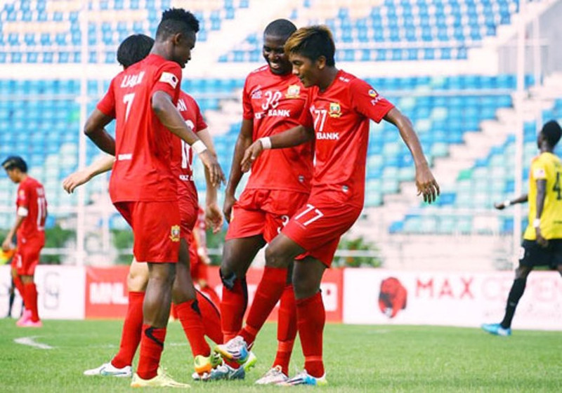 Chủ nhà Shan United có phong độ khá ổn khi thi đấu ở giải VĐQG Myanmar, nhưng tại Shopee Cup, đội bóng của Myanmar chỉ mới đá có 1 trận và đã để thua. shanunited.jpg